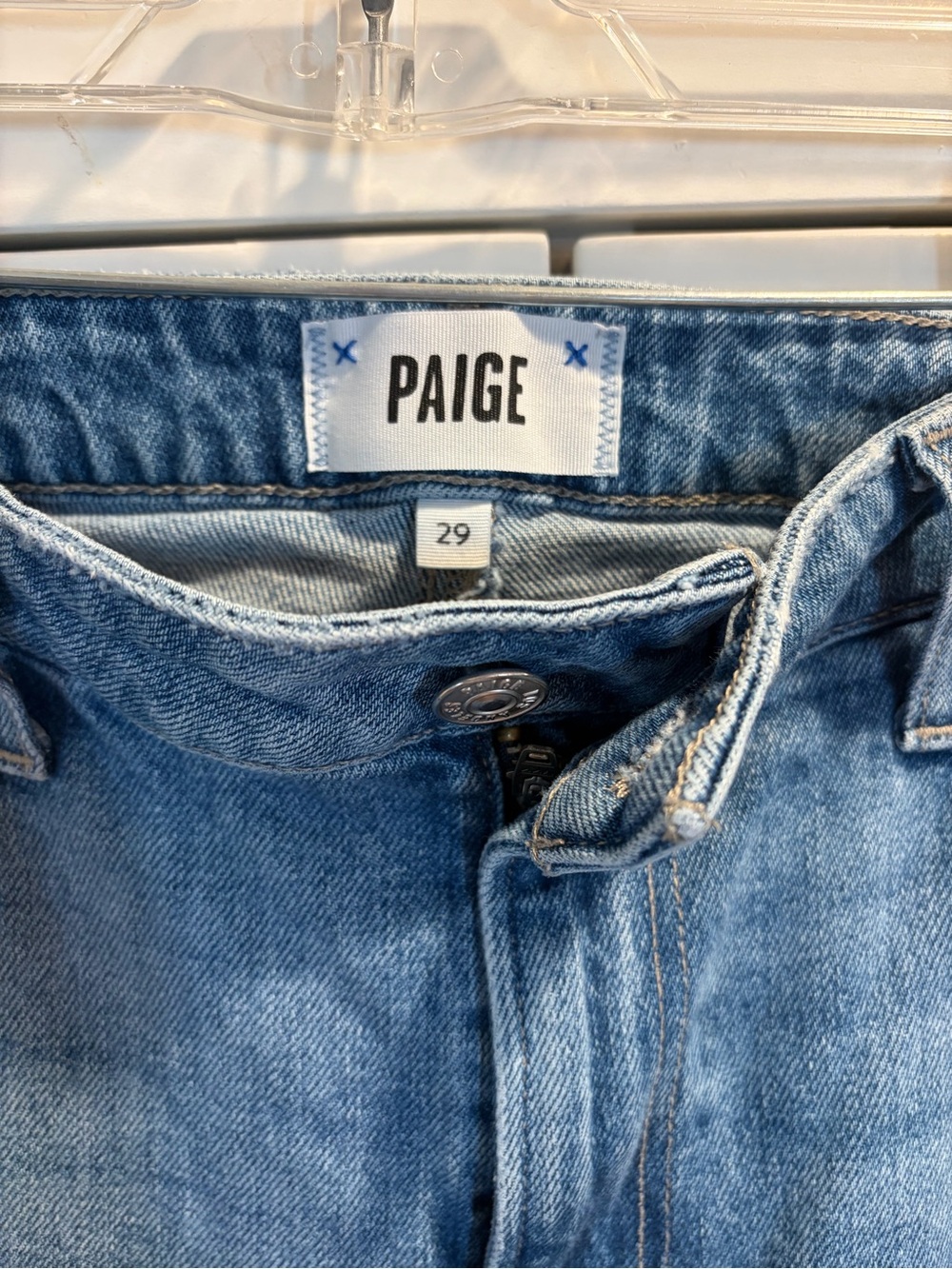PAIGE Women’s Medium Blue Slim Jeans